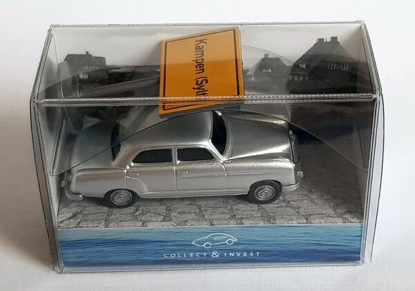 Wiking: Mercedes 220 Ponton, silbermetallic (Sylt 2)-9645