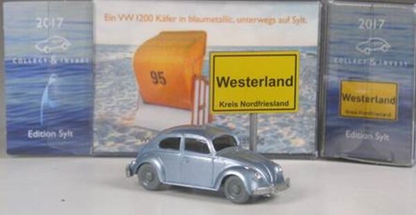 Wiking: VW 1200 Käfer „Westerland“ (Sylt 1)-7074