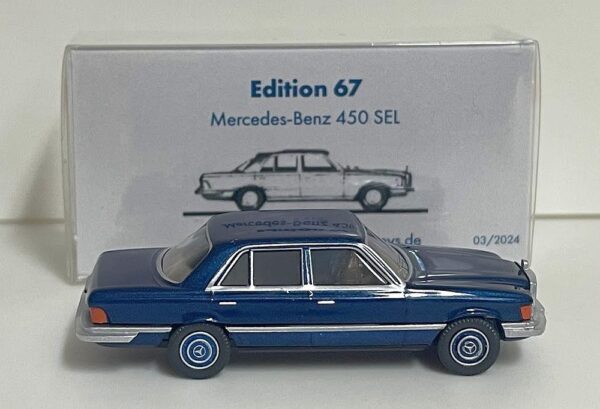 Wiking: Mercedes-Benz 450 SEL, blaumet.-26114