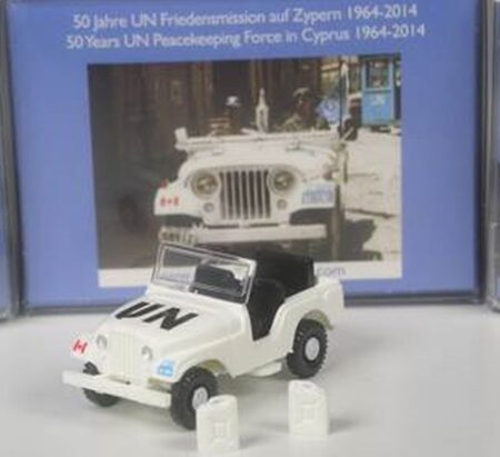 Wiking: Kaiser Jeep "50 Jahre UNFICYP"-0