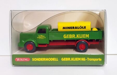 Wiking: MB L 3500 Pr-Lkw "Gebr. Kliem - Mineralöle"-0