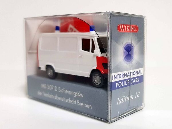 Wiking: MB 307 D SicherungsKw "Polizei Bremen"-11455
