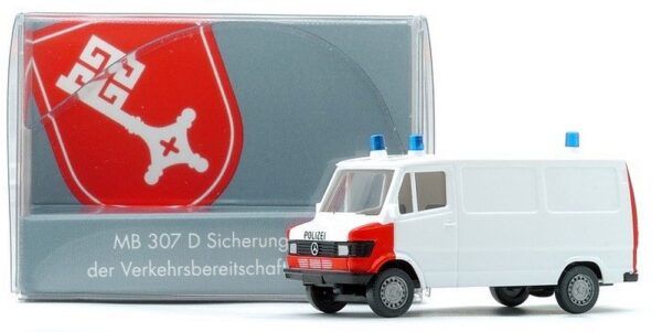 Wiking: MB 307 D SicherungsKw "Polizei Bremen"-0